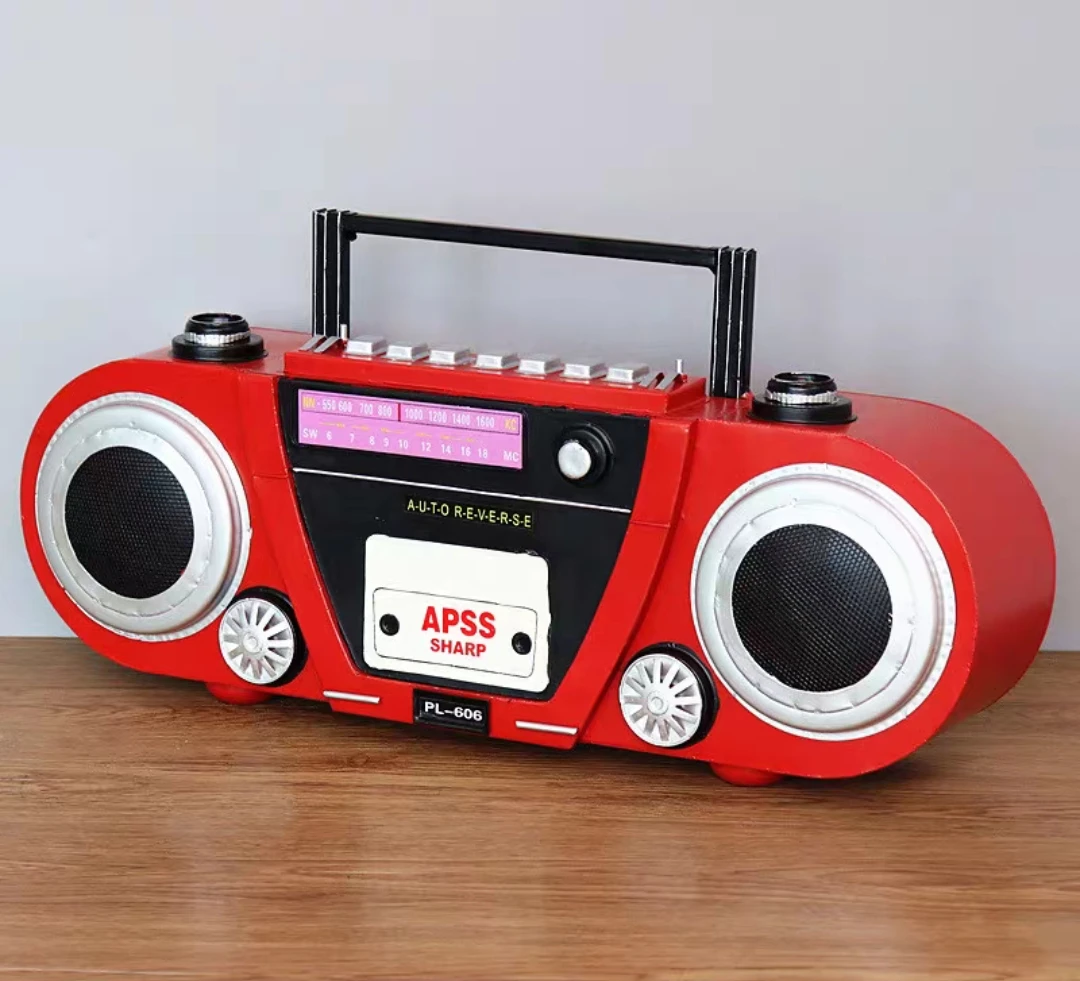 Imported red antique cassette